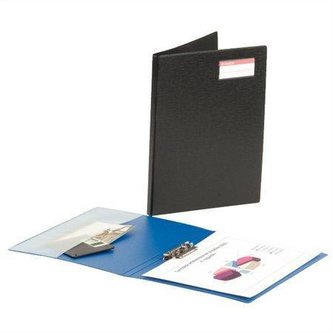 Konferenční desky s klipem "Standard", modrá, A4, ESSELTE