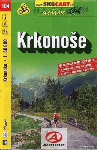 Krkonoše 1:60T - cyklomapa