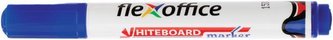 Popisovač na bílou tabuli "WB03", modrá, 2,5 mm, kuželový hrot, FLEXOFFICE