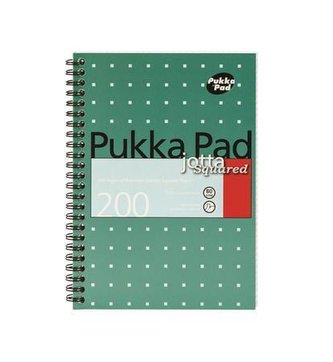 Blok "Metallic Jotta", A5, čtverečkovaný, 100 listů, spirálová vazba, PUKKA PAD