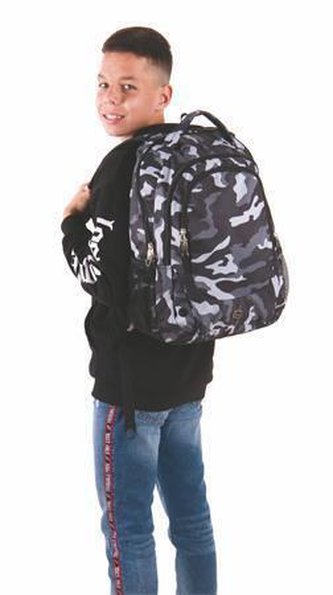 Batoh "Blast Grey Army", maskáčový vzor, PULSE 121964