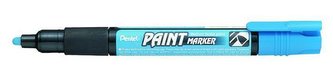 Popisovač "MMP20", světle modrá, 2 mm, kuželový hrot, PENTEL MMP20-SO