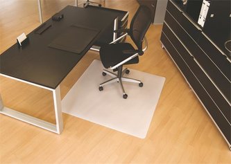 Podložka pod židli, na tvrdou podlahu, tvar U, 120x130 cm, BSM, 02-130U