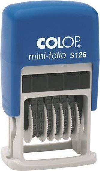 Razítko číslovací "S126", COLOP 1052600