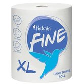 Papírové utěrky „XL”, v roli, 2-vrstvé, 350 útržků, VICTORIA