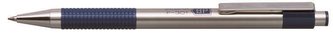 EF301BL Kuličkové pero "F 301", modrá, 0,24 mm, modré tělo z nerezové oceli, ZEBRA