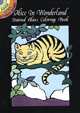 Alice in Wonderland Stained Glass C