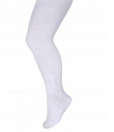 Dětské silonky, punčocháče, bílé, vel. 140/146; 140-146 (9-11r)