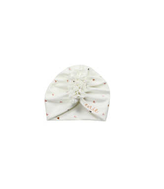 enie baby Turban - dětská čepice 9-12m Hearts