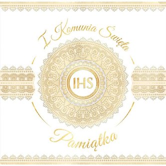 Karnet KW Komunia. Hostia