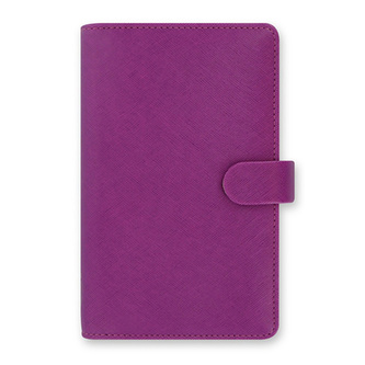 Filofax, Diář Saffiano, osobní compact, malinová