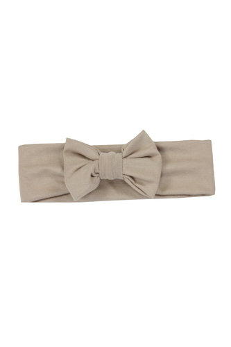 enie baby Dětská čelenka Minnie 12-16m BAMBOO karamelová