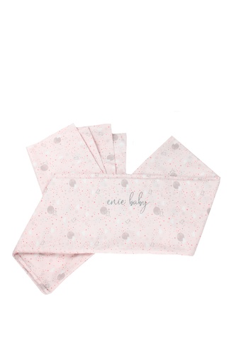 enie baby Povlečení essential MRÁČEK růžový