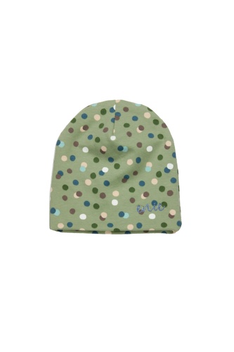 enie baby Dětská čepice 1-3m DOTS OLIVE