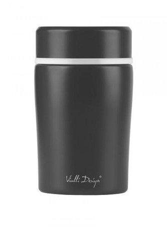 Vialli Design Termoska na jídlo, černá, FUORI 7725, 500 ml