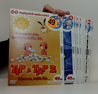 Edice 60 nejlepších večerníčků (25x různé DVD)