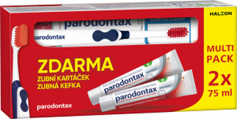 Parodontax zubní pasta Whitening proti krvácení dásní a s bělicím účinkem, 2× 75 ml