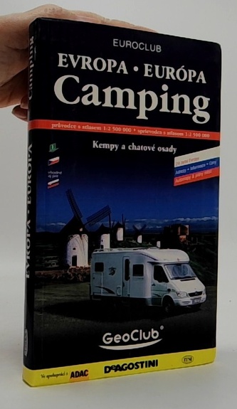 Evropa-Camping atlas a průvodce 1:2,5Mio