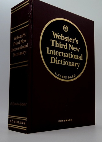 Webster's Third New International Dictionary