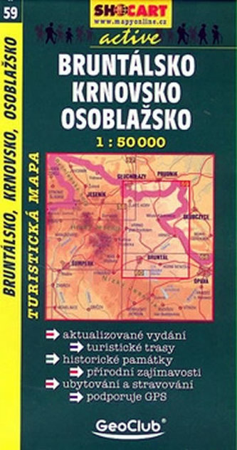 SC 059 Bruntálsko, Krnovsko, Osoblažsko 1:50 000