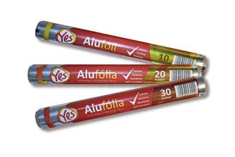 Fólie pro balení potravin "YES", 10 m, alu