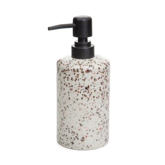 Dávkovač | AMITY | béžová keramika | 7,6x7,6x18 cm | 877754 Homla