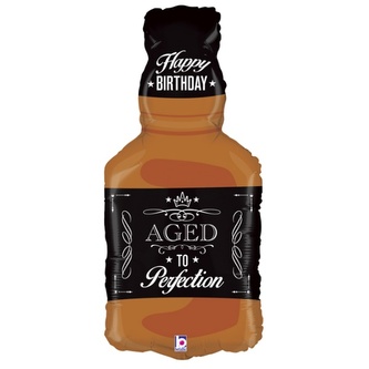 Foliový balonek - láhev whisky - dospěl do dokonalosti! 86 cm