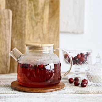 Džbán | SAFFRON | s dřevěným víkem | 1 l | 932865 Homla