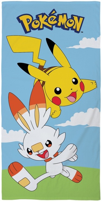 HALANTEX Osuška Pokémon jaro  Bavlna - Froté, 70/140 cm