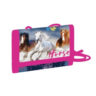 Oxybag Dětská textilní peněženka kůň