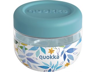 Plastová nádoba na jídlo Bubble Watercolor Leaves 500 ml