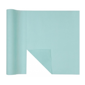 Stolová šerpa 40 cm x 4,5 m Airlaid - sv. modrá