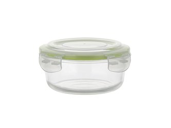 SKLENĚNÁ NÁDOBA NA POTRAVINY FRIGO KULATÁ 240ML PCB 6