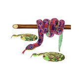 Had plyšový 180cm 3barvy 0m+ v sáčku