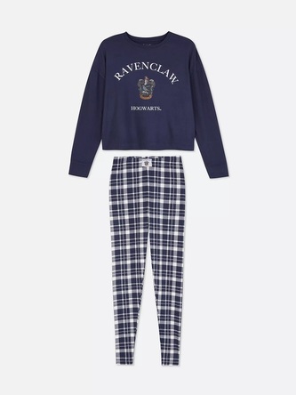 Pyžamo dámské kolejní - Havraspár, Harry Potter Velikost: XL