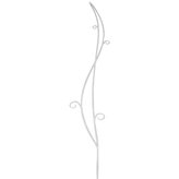 Tyčka plastová k rostlinám Scheurich - Melody white clear 11 /085/