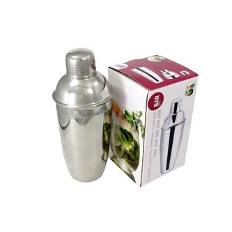Shaker na koktejly 0,55l stříbrná