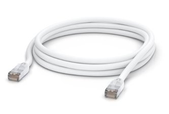 Ubiquiti Patch kabel, venkovní, STP, Cat5e, 3m, bílá