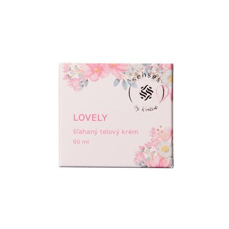 Kvitok Senses Šlehaný tělový krém Lovely (60 ml) - s vůní růže, vanilky a citrusů