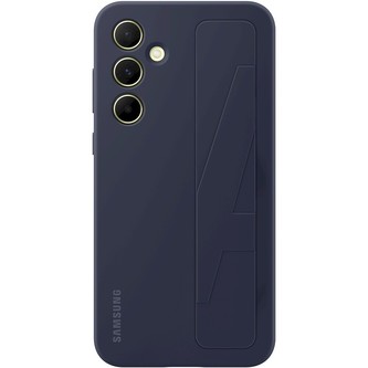 Samsung Silicone Grip Case Galaxy A55 modročerná