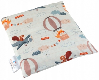 Velký nahřívací polštářek s třešňovými pecičkami, termofor -  Fly