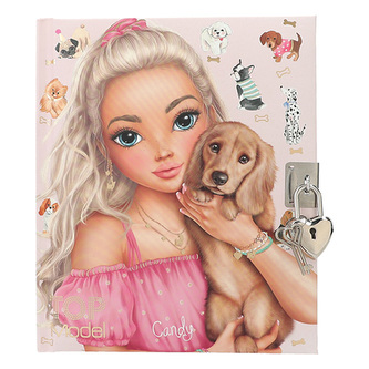 Deníček se zámkem Top Model, Candy s pejsky