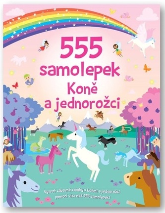 555 samolepek Koně a jednorožci 555 samolepek Koně a jednorožci