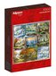 Puzzle 1000 Wszystkie pory roku- Chatki