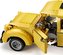 Klocki CADA.Samochód Citroen 2CV Klasyk Auto miejskie Pojazd żółty Autko 1238 elementów