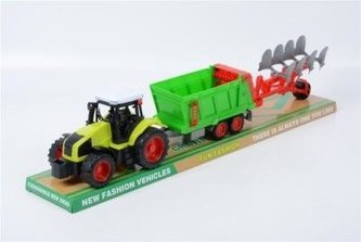 Traktor z maszynami rolniczymi
