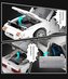 Klocki CADA.Samochód Auto biała Mazda RX-7 manga Initial D 35 cm Pojazd 1552 elementów