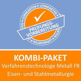 Kombi-Paket Verfahrenstechnologe Metall FR Eisen- und Stahlmetallurgie Lernkarten