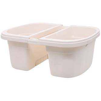 BAMA Závěsný truhlík KLUNIA, 40cm, bílá