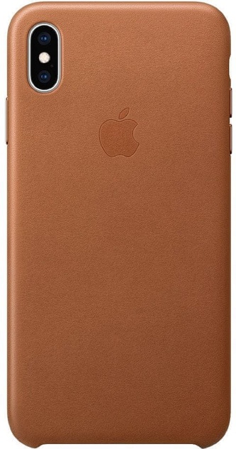 MRWV2ZM/A Apple Kožený Kryt pro iPhone XS Max Saddle Brown